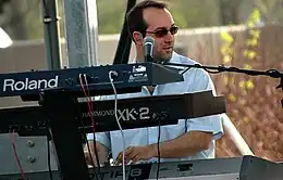 Cummins performing with Umphrey's McGee in 2007