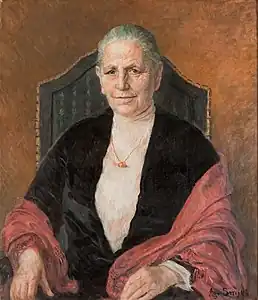 Johanne Louise Mohr by Agnes Smidt (1929)