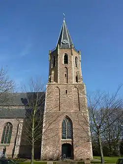 Tower of the Johanneskerk of Kruiningen