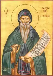 Venerable John Cassian the Roman, Abbot of Monastery of St Victor, Marseille.