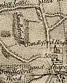 John Willis map of Sandleford, 1768, which was based on Rocque's.