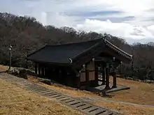 Oseam Temple and surrounding peaks, August 2018