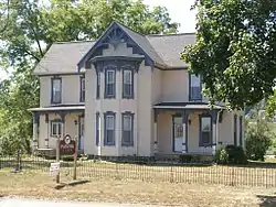 The Joseph Armstrong Farmhouse, a historic site in the township