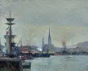 Joseph Delattre, Le Port de Rouen