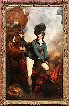 Colonel Tarleton, 1782, National Gallery