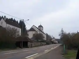 The church in Jouey