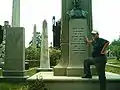 Whittenburg teaching a class at Hollywood Cemetery in Richmond, Virginia