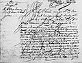 Leather debt of Juan Cabral de Melo to Company in 1718