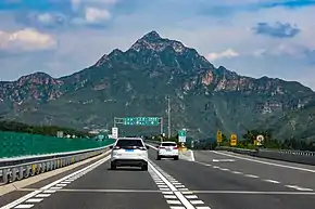 Weiziyu section of Beijing-Chengde Expressway, 2020