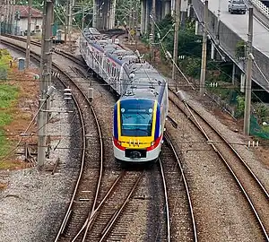 Class 92 SCS 14 at KL Sentral Junction