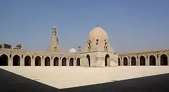 Kairo Ibn Tulun Moschee BW 4