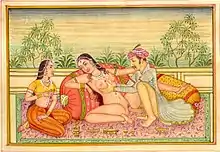 Painting from the Kama Sutra