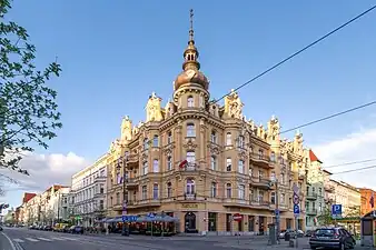 View from Gdańska Street