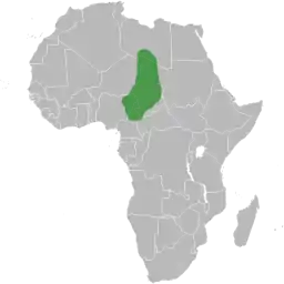 The farthest extent of the medieval Kanem-Bornu state.