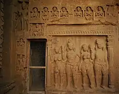 Kanheri caves statue