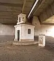 Small chapel "Virgin Mary" (1820) in Trmice-Koštov under D8 motorway.