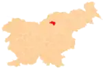 The location of the Municipality of Šoštanj