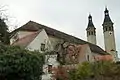 Former monastic church of St. Vitus with monks' cells attached