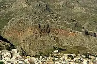 The medieval town-castle of Chorio (or Chora)