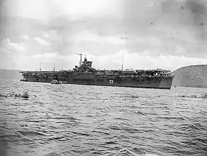 Katsuragi as repatriation transport on 31 January 1946