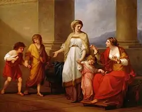 Angelica Kauffman, Cornelia, Mother of the Gracchi, 1785