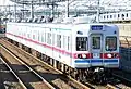 A 3300 series set in "Active" silver livery, January 2009