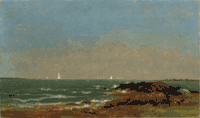 Shore of Darien, Connecticut by John Frederick Kensett