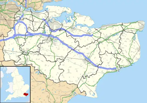 Sevenoaks is located in Kent