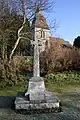 War Memorial to the south of the church.