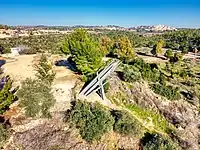 The Memorial from a bird's eye view