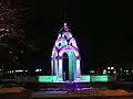 Gazebo at night