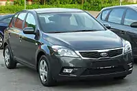 Facelift Kia Cee'd (front)