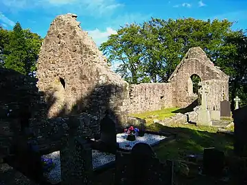 Killevy Old Church, reputed site of St. Monenna's  convent.