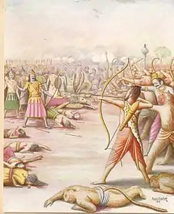 Killing of Indrajit by Lakshmana