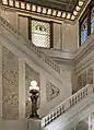 B&O Railroad Headquarters Building lobby stairway