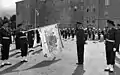 Colour guard in 1967