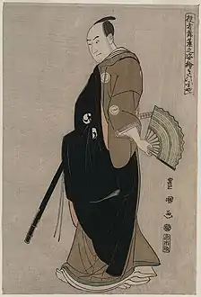 Kinokuniya Sawamura Sojuro III as Ogishi Kurando, 1794