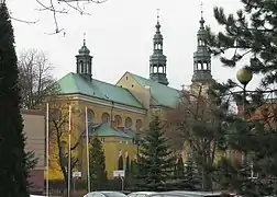 St Francis Seraphic Church, rear view