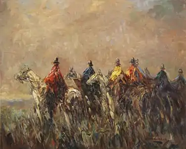 Riders on the Pampas