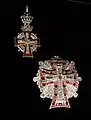 Diamond encrusted set of the Grand Cross grade