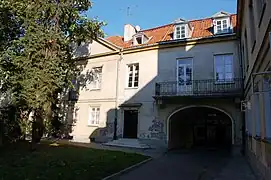 Interior courtyard