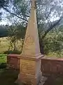 Inscription on a monument commemorating to those who lost their lives in the Franco-Prussian War