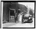 Another angle of guests arriving at the entrance of The Krazy Kat Klub