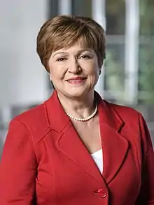 International Monetary Fund Kristalina Georgieva, Managing Director