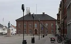 City Hall building as seen from the square