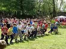 Image 12A children's cross country competition in Čakovec, Croatia (from Cross country running)