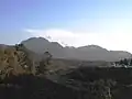 Mount Kujū from Narukogawa Gorge