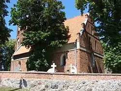 Parish church of St. Bartholomew, 14th century.