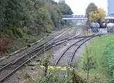 View from signal box Lf to the north