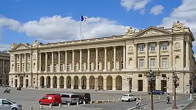 Hôtel de la Marine, Paris, by Ange-Jacques Gabriel, 1761-1770